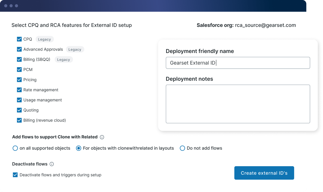 Get started fast with an easy setup